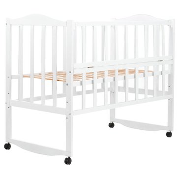 Кроватка Babyroom Зайчонок ZL101 откидной бок белая