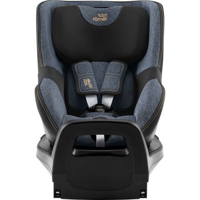 Britax Romer Dualfix PRO Mдетское автокресло (от 3 месяцев до 4 лет / 61 - 105 см) с функцией поворота на 360 градусов (против и по ходу движения), с креплением ISOFIX • Blue Marble