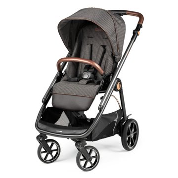 Прогулочная коляска Peg-Perego Veloce 500 (коричневая с линией)