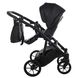 Коляска 2 в 1 Junama Space Black Eco 03 еко шкіра (J-SpE-03)