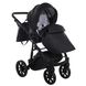 Коляска 2 в 1 Junama Space Black Eco 03 еко шкіра (J-SpE-03)