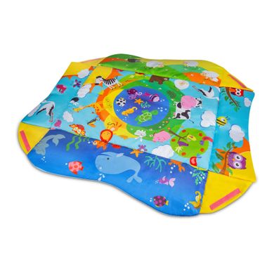 Детский игровой коврик Lionelo Anika Plus Blue/Yellow