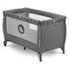 Детский манеж-кроватка Lionelo Stefi Plus Grey White