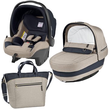 Модульный набор Peg-Perego Elite Luxe Beige (бежевый с синим)