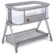 Детская кроватка 2 в 1 Lionelo Luna Grey Concrete