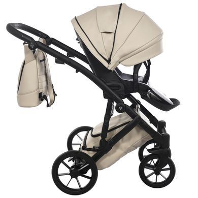 Коляска 2 в 1 Junama Space Beige Eco 02 еко шкіра (J-SpE-02)