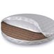 Матрац на люльку IngVart Smart Bed Round 72x72 см / 60х71 см, кокос