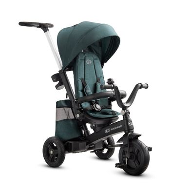 Триколісний велосипед Kinderkraft Easytwist Midnight Green (KKRETWIGRE0000)