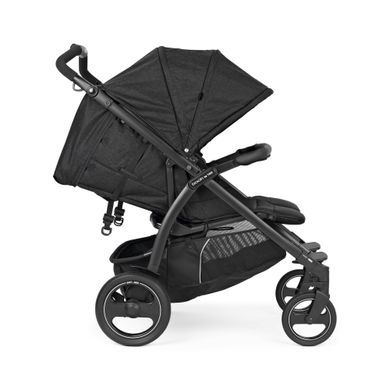 Прогулочная коляска для двойни Peg-Perego Book for Two Ardesia