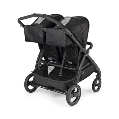 Прогулянкова коляска для двійні Peg-Perego Book for Two Ardesia