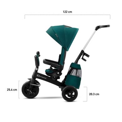 Трехколесный велосипед Kinderkraft Easytwist Platinum Grey (KKRETWIGRY0000)