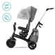 Триколісний велосипед Kinderkraft Easytwist Platinum Grey (KKRETWIGRY0000)