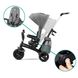 Трехколесный велосипед Kinderkraft Easytwist Platinum Grey (KKRETWIGRY0000)