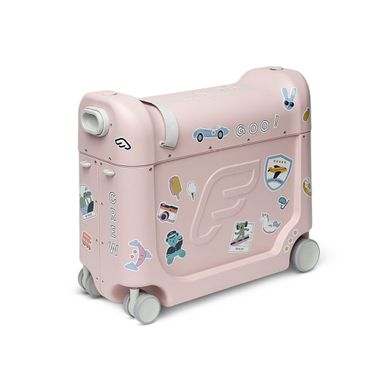 Валіза-ліжечко для подорожей Stokke JetKids Bedbox Green Pink Lemonade (534503)